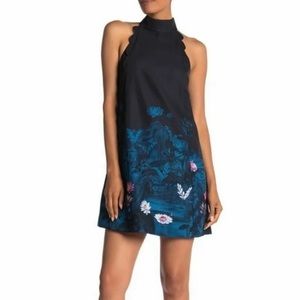 Ted Baker Dress Eurela Scalloped Floral